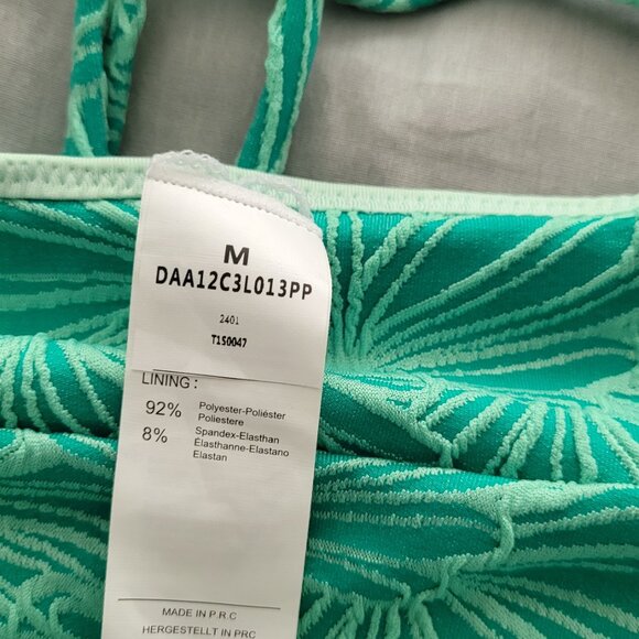 Green on Green high waisted two piece - Picture 3 of 9